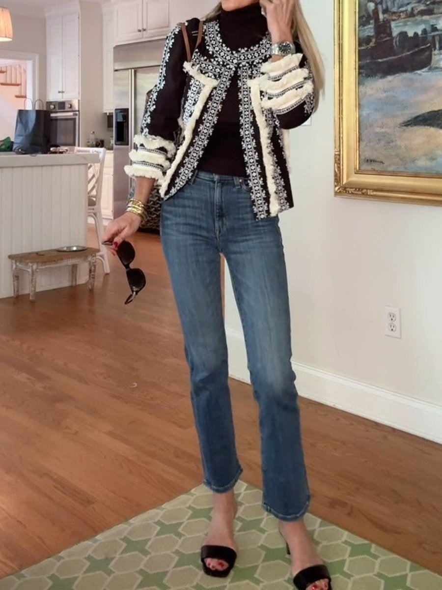 Fashion Fringed Cardigan Jacket