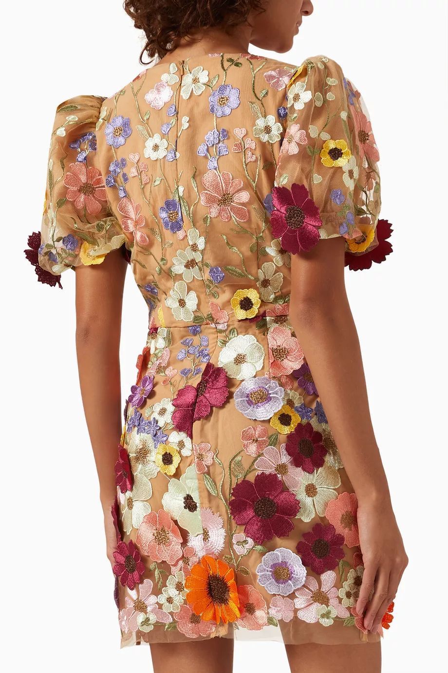 3D Floral Elegant Dress