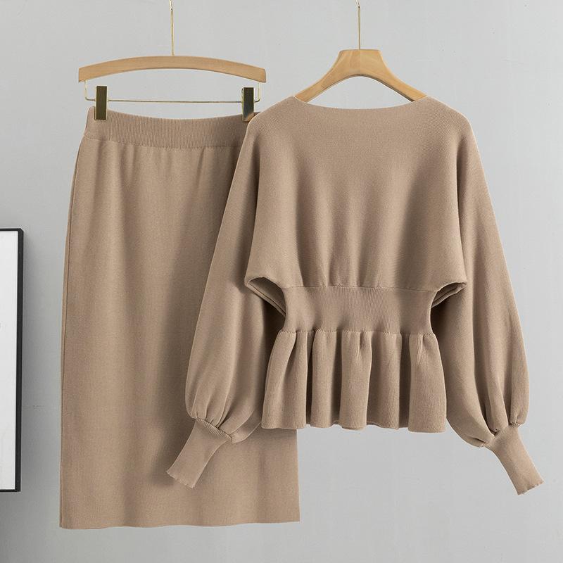 Lantern Long Sleeve Two Piece Set