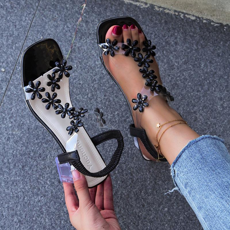 Women's Rhinestone Butterfly Sandals