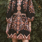 Ethnic Bohemian Print Pocket Dress