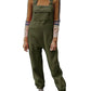 Lamb Fleece Loose Overalls