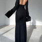 Shining Backless Maxi Dress