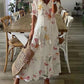 Hot Floral Casual Maxi Dress