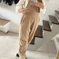 Lamb Fleece Loose Overalls