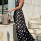 Polka Dot Sleeveless Maxi Dress