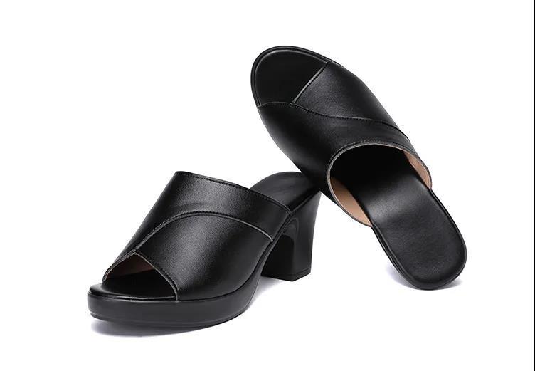 Women's Casual High Heel Slippers