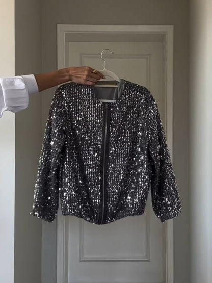 Black Sequin Jacket