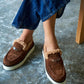 Brown Comfort Suede Loafers