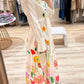 The Flower Printed Maxi Shirt Dress