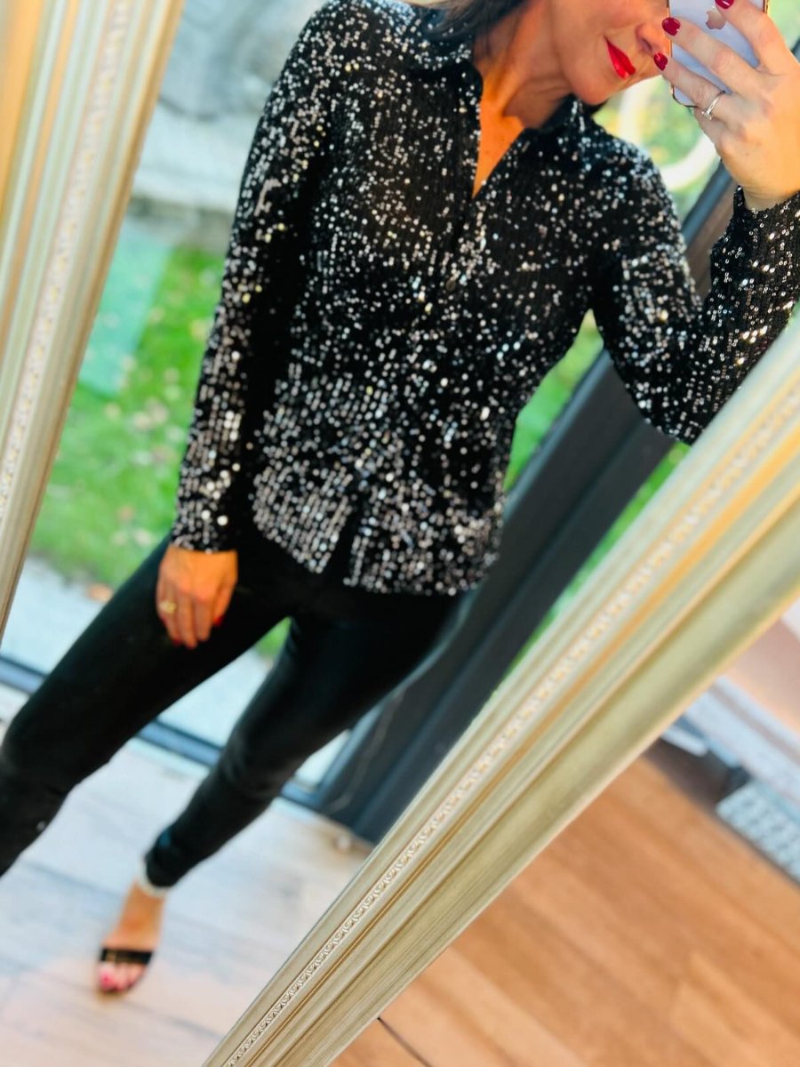 Sparkle Sequin Shirt