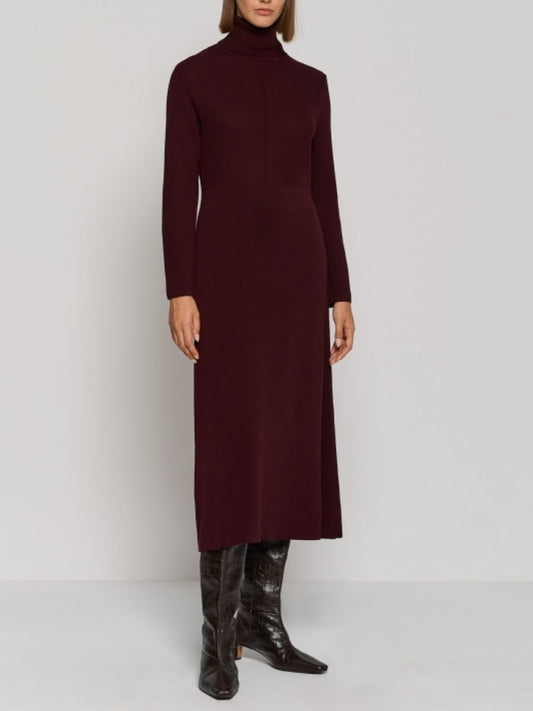 Long Sleeve Knit Midi Dress