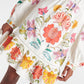 Floral Insects Linen Mini Dress