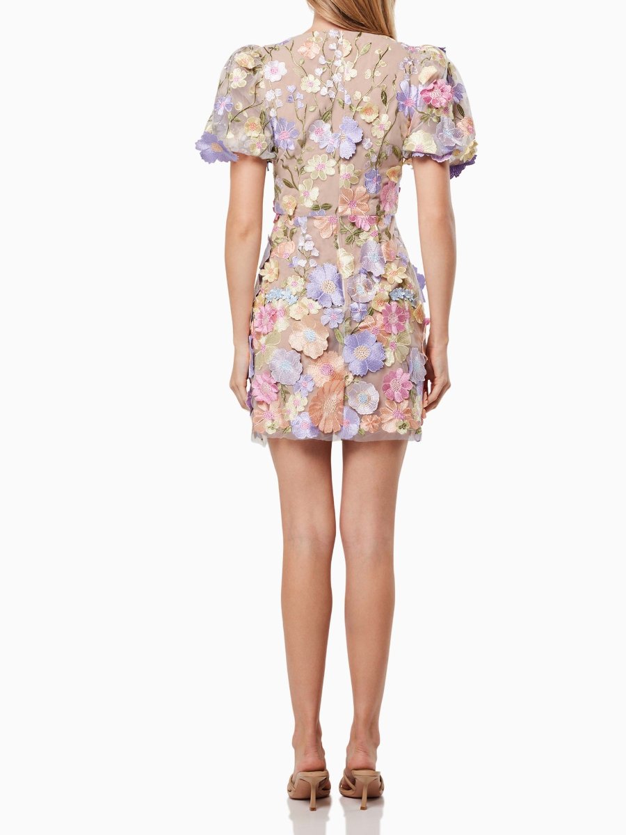 3D Floral Elegant Dress