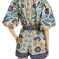 Ocean Tapestry Suzani Romper