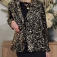 Gorgeous Sequined Blazer Jacket