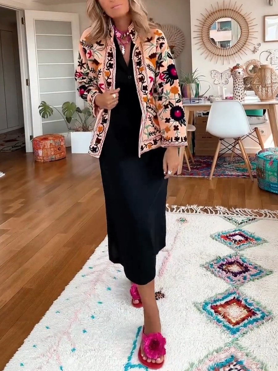 The Pink Floral Jacket