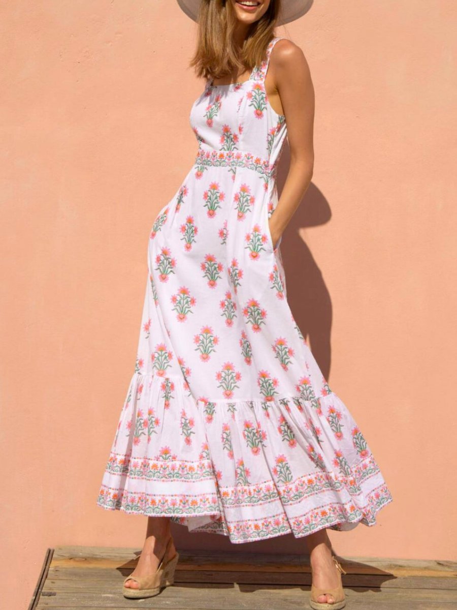 Wild Flower Cotton Dress