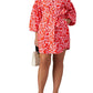 Poppy Print Shirt Dress