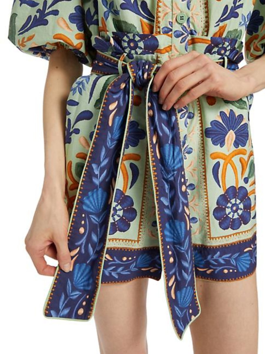 Ocean Tapestry Suzani Romper