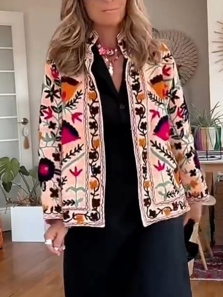 The Pink Floral Jacket