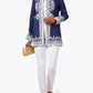 Embroidered Linen Jacket