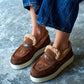 Brown Comfort Suede Loafers