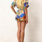 Placement print Silk Set