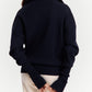 Knitted Zipper Pullover Sweater