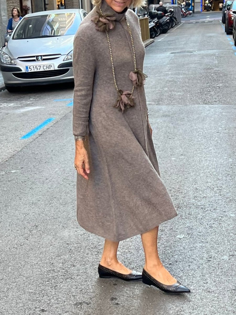 Long Sleeve Knit Dress