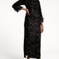 Black Sequin Party Dress