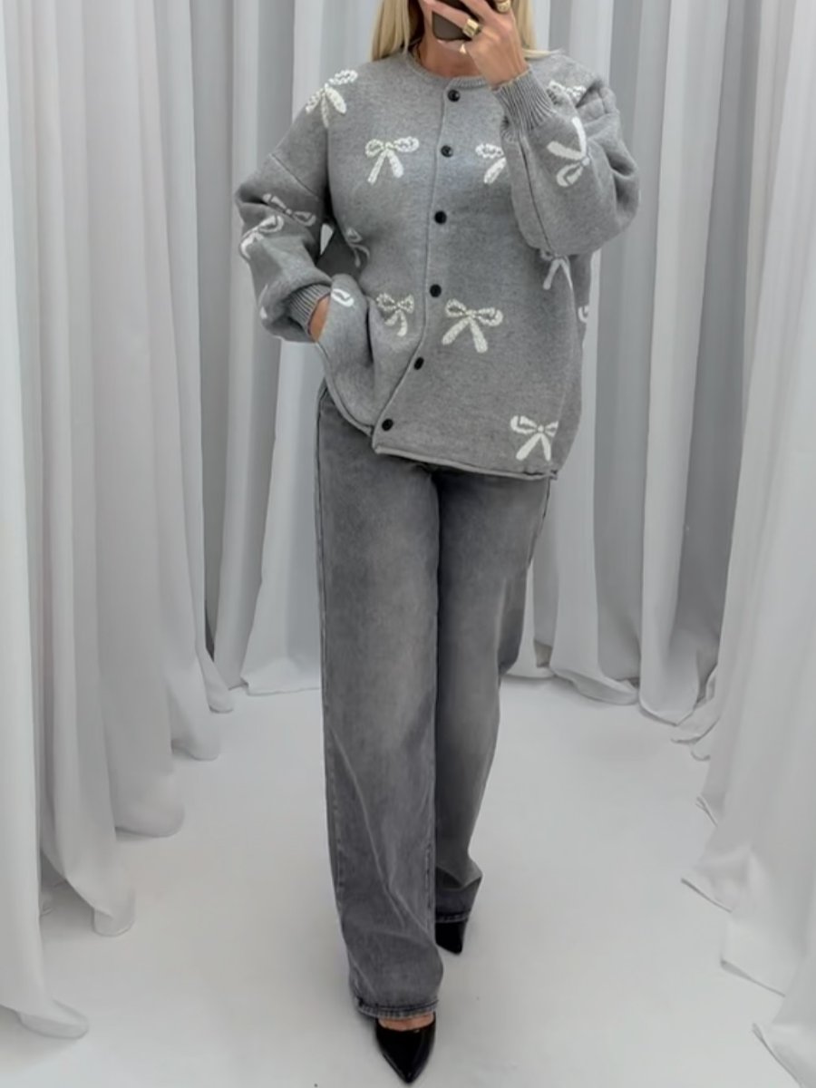 Grey Long Sleeve Thermal Jacket