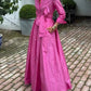 Pink Waist Elegant Dress