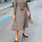 Long Sleeve Knit Dress