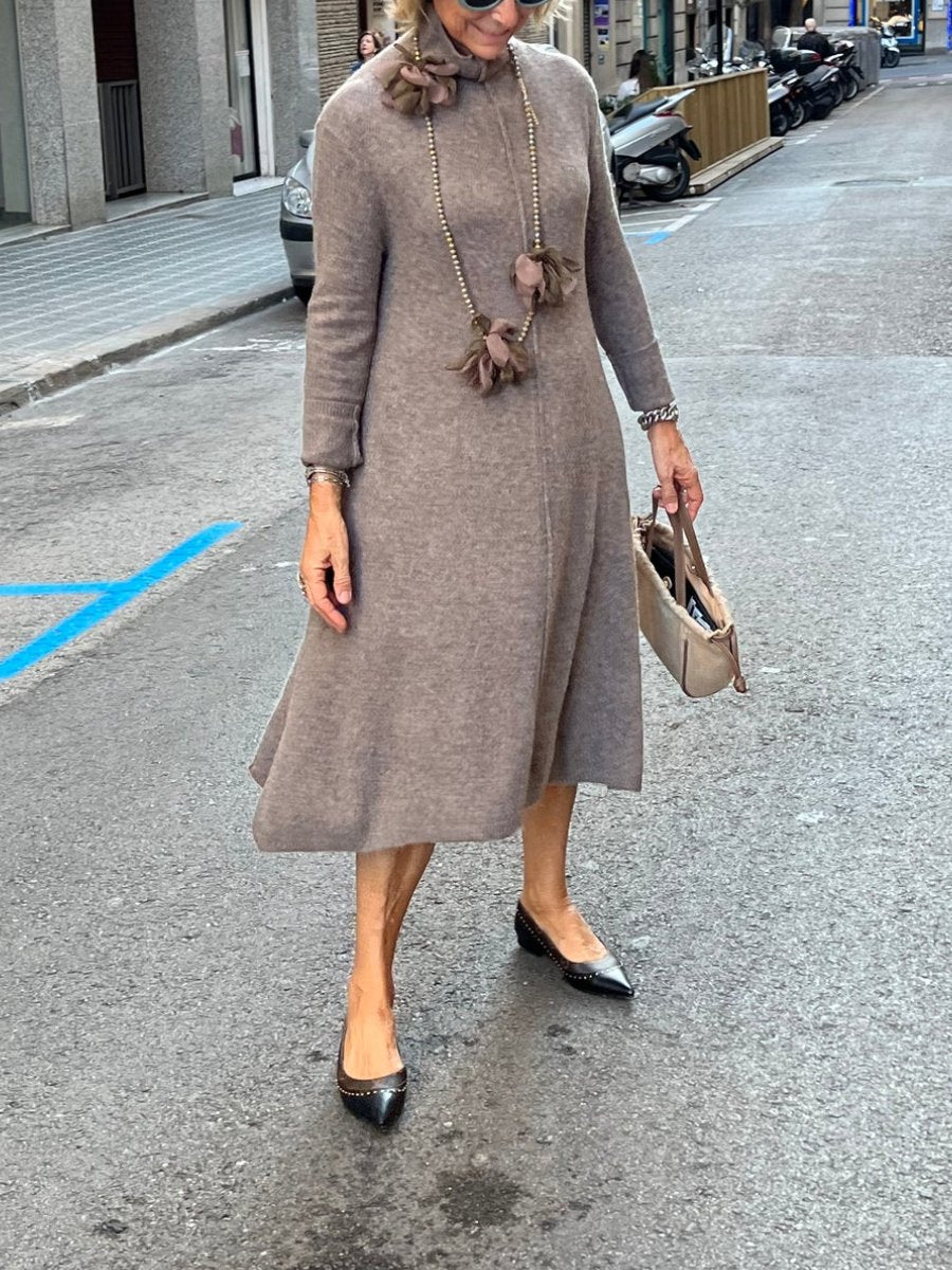 Long Sleeve Knit Dress