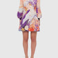 Flamboyant Printed Mini Dress