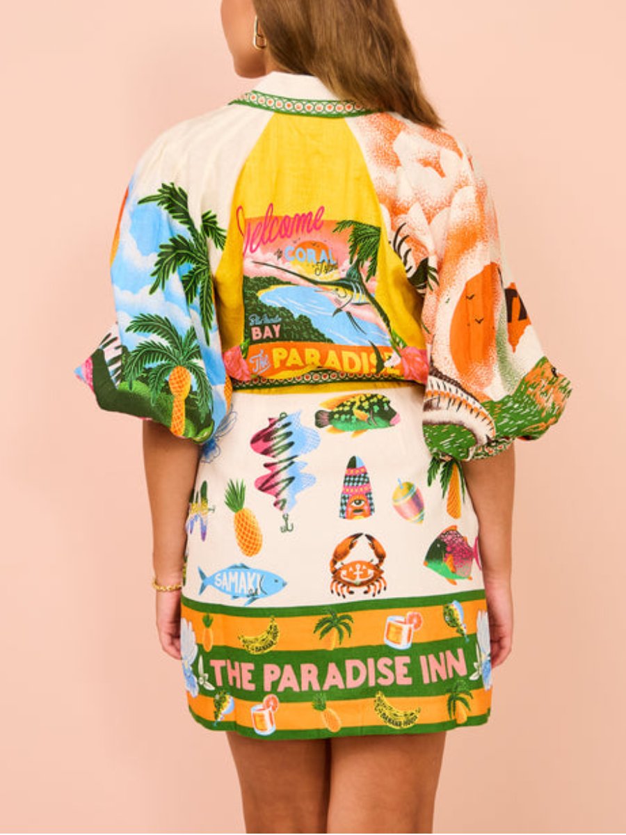 Tropical Rainforest Mini Dress