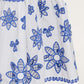 White Organic Cotton Embroidered Dress