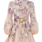 Dreamy Floral Lyrical Buttoned Dress