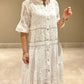 Cotton Lace Shirt Dress