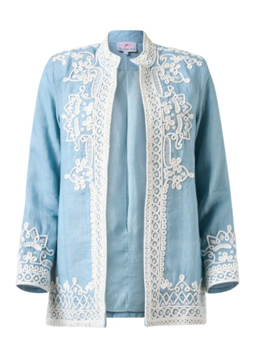 Embroidered Linen Jacket