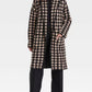 Women's Jacquard Knitted Coat