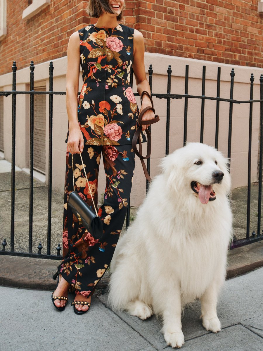 Floral Sleeveless Two Piece Set