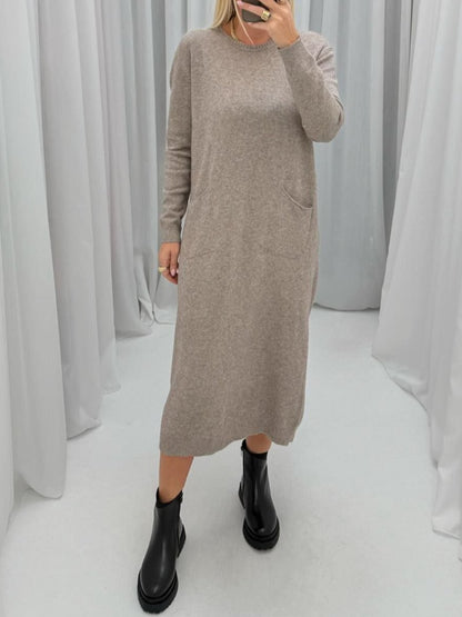 Loose Warm Sweater Dress