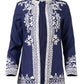 Embroidered Linen Jacket