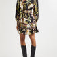 Surreal Flowers Long Sleeve Mini Dress