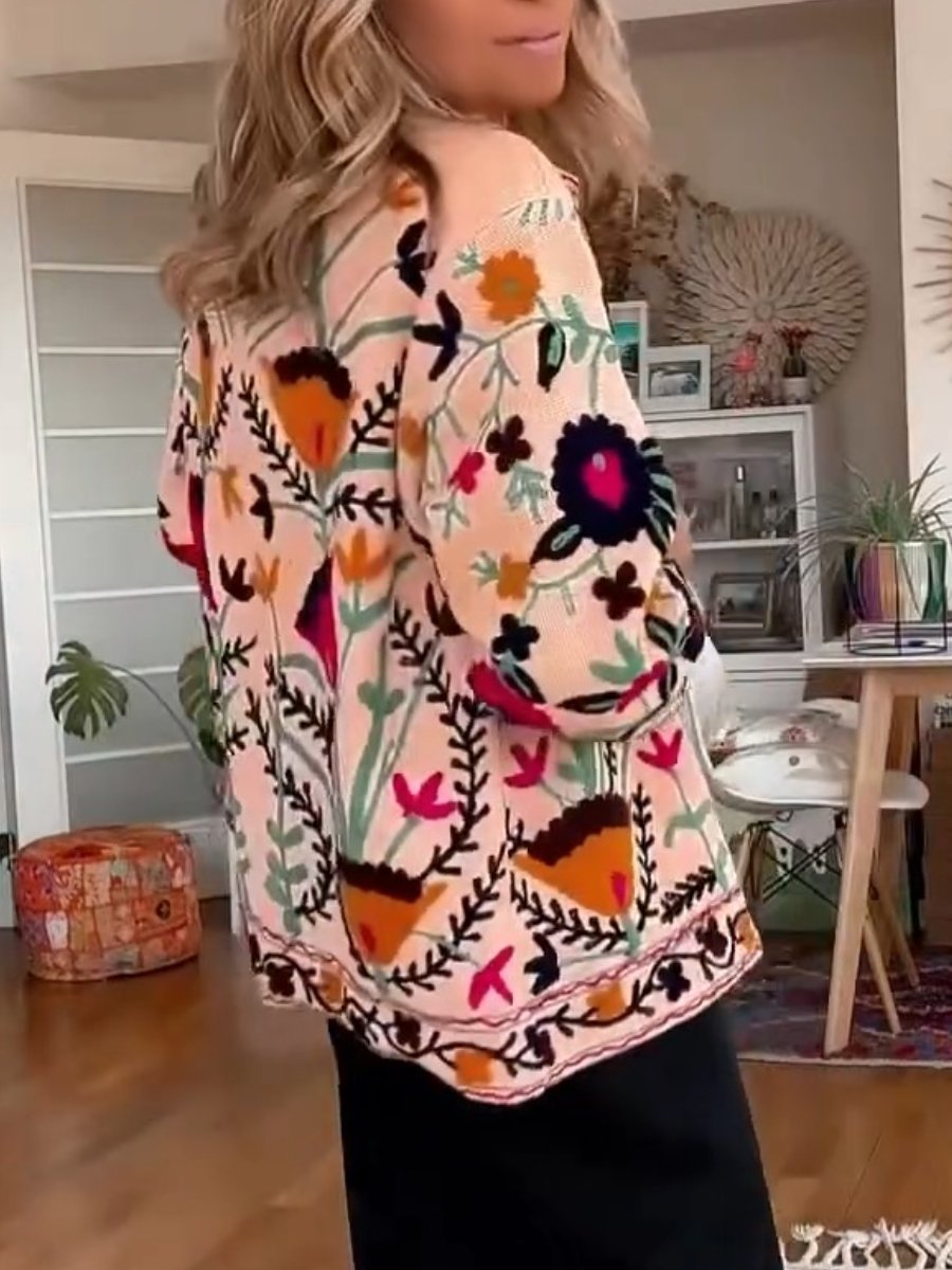 The Pink Floral Jacket