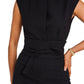 Women's Sleeveless Wide-Leg Jumpsuit