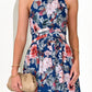 Neck Hanging Printed Dress