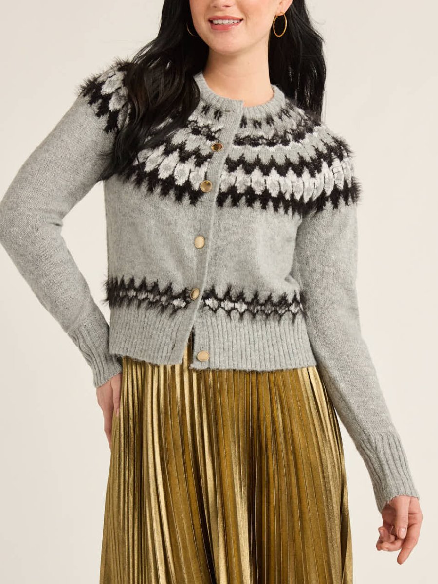 Women’s Fair Isle Cardigan Sweater